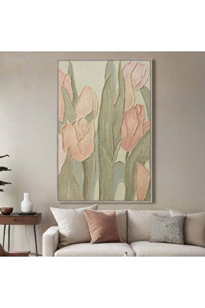 Generic لوحة جدارية من قماش مؤطر من هومز، 80 × 120 × 4 سم