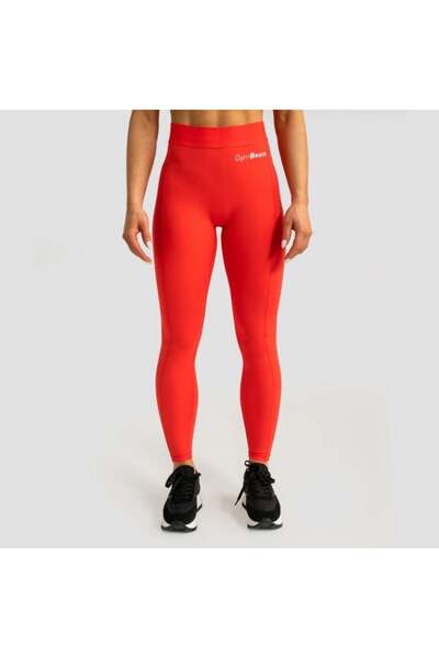 GymBeam Colanți Limitless pentru femei, roșu aprins