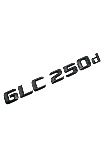 MERCEDES Emblemă neagră pentru portbagajul spate al GLC 250d