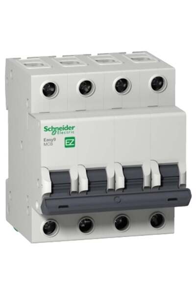 SCHNEIDER SCHEZ9F34440 Easy9 4P 50A, 4,5kA C Eğrisi Otomat