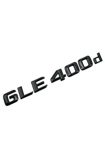 MERCEDES Emblemă neagră pentru portbagaj GLE 400d