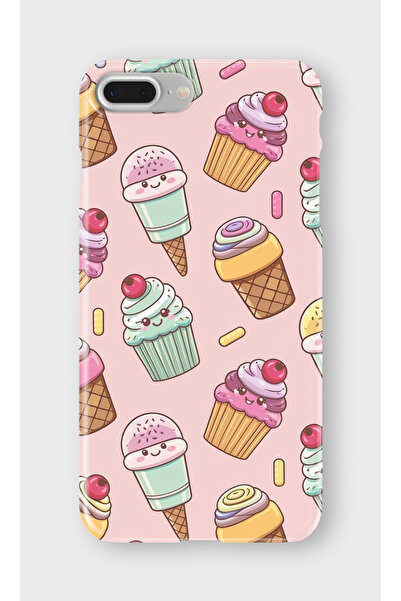 lelia حافظة هاتف شفافة مطبوعة متوافقة مع iPhone 6/6S Plus |   مجموعة: كاواي م...