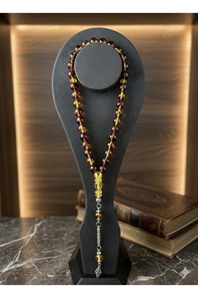 KEHRİADANA TESBİHCİLİK KEHRİADANA KEHRİBAR NAKKAŞ PÜSKÜLLÜ 925 AYAR GÜMÜŞ İŞL...