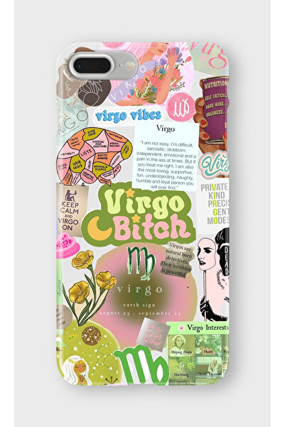 lelia حافظة هاتف شفافة مطبوعة متوافقة مع iPhone 6/6S Plus |   مجموعة: زودياك ...