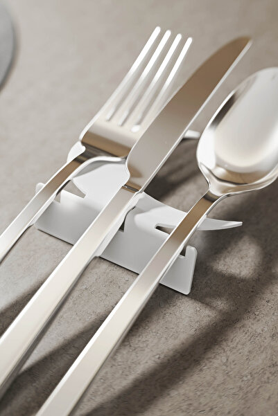 iwa concept 6-Piece Ramadan Hilali Metal Cutlery Holder - Metal Tableware Ift...