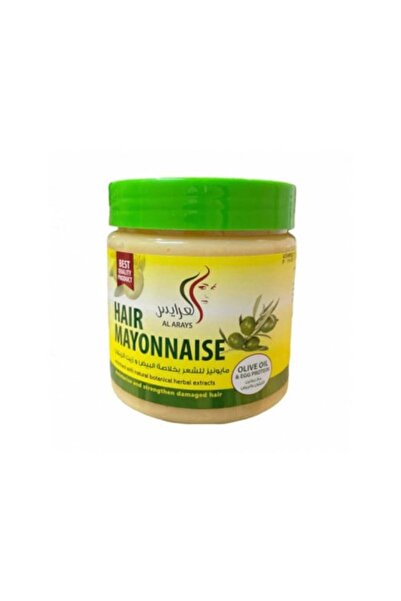 Al Arays مايونيز للشعر مع بروتين البيض وزيت الزيتون - 500 مل