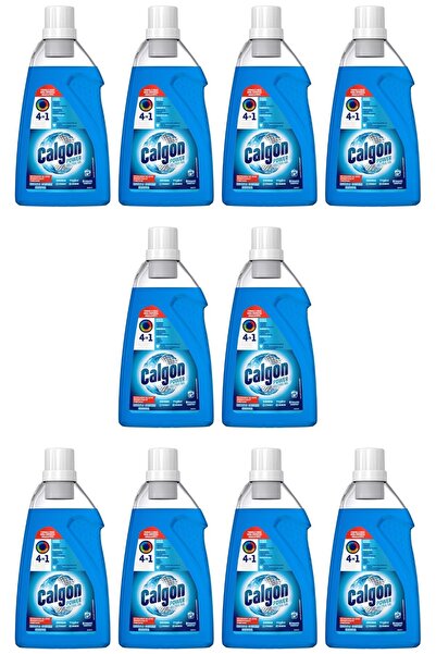 Calgon Gel detartrant 4 în 1 pentru mașina de spălat, 750 ml, albastru x10