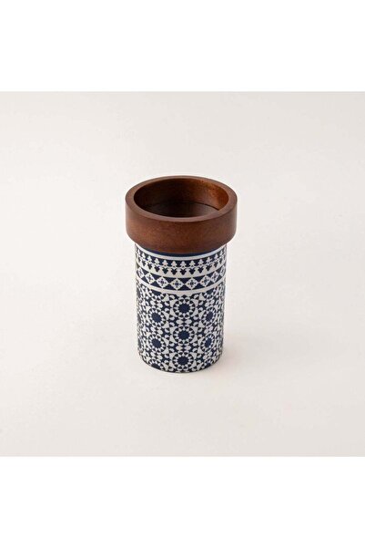 Generic Homez Bahja collection multicolored wood candle holder