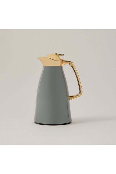 Generic Dallaty vacuum flask chrome and grey 1L