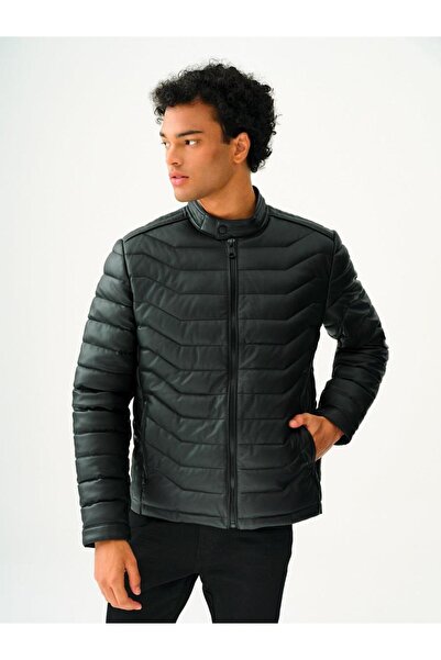 Loft Erkek Black Deri Mont LF2033756