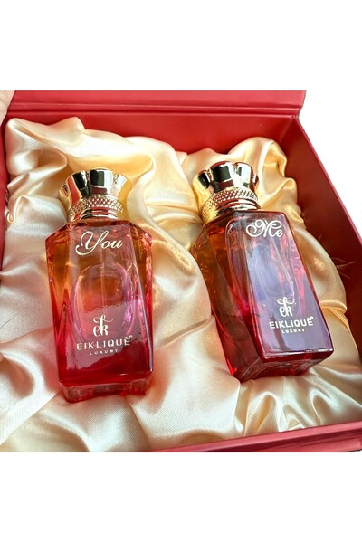 EIKLIQUE LUXURY 365 Days You & Me Valentine’s Day Perfume Gift Set for Couples Oud, Floral & Musky Fragrance