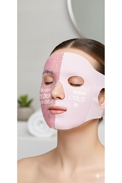 TeknoEser Jel Yüz Maskesi - Rahatlatıcı Soğuk & Sıcak Terapi Maskesi - ve Göz...