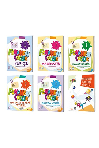 Kapadokya Yayınları fenomen çocuk F.Ç 1.SINIF 2.DÖNEM SET (6 KİTAP)