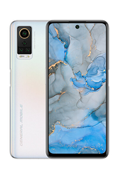 General Mobile Yenilenmiş Gm 22 Pro Sıngle Pearl Whıte 8 128 GB (12 Ay Garant...
