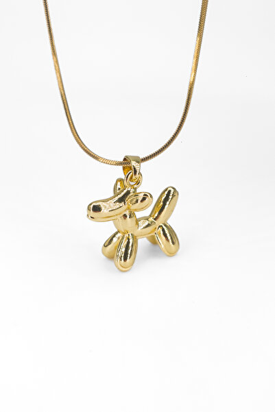 Stella Fortis Women's Necklace with Balloon Dog Figure – Gold & Silver Color ...