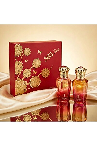 EIKLIQUE LUXURY مجموعة عطور "365 يومًا أنت وأنا" هدية مثالية للأزواج بمناسبة ...