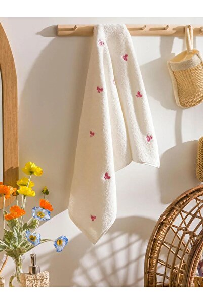 LC Waikiki Κεντημένη βαμβακερή πετσέτα προσώπου 50x80 εκ. (S6)