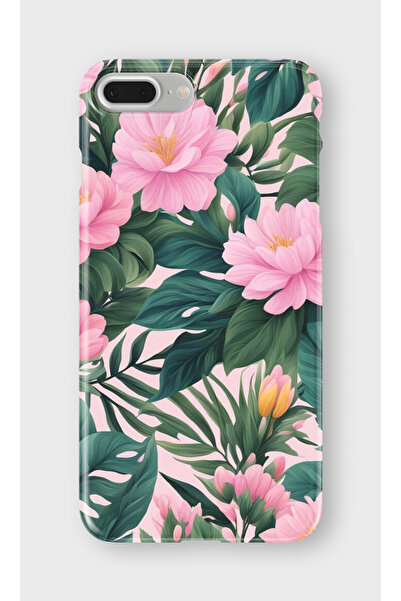 lelia حافظة هاتف شفافة مطبوعة متوافقة مع iPhone 6/6S Plus |   مجموعة فلورالوك...