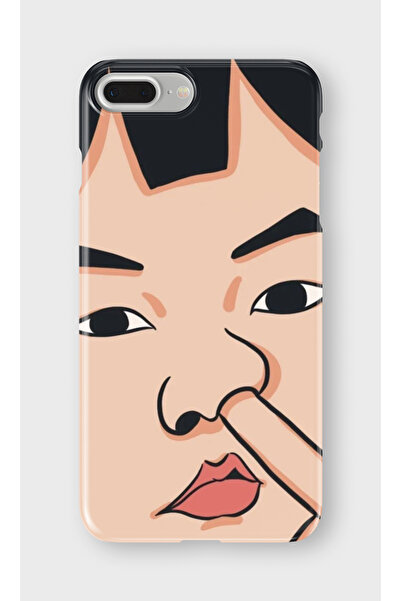 lelia حافظة هاتف شفافة مطبوعة متوافقة مع آيفون 8 بلس |   المجموعة: MemeCraft ...