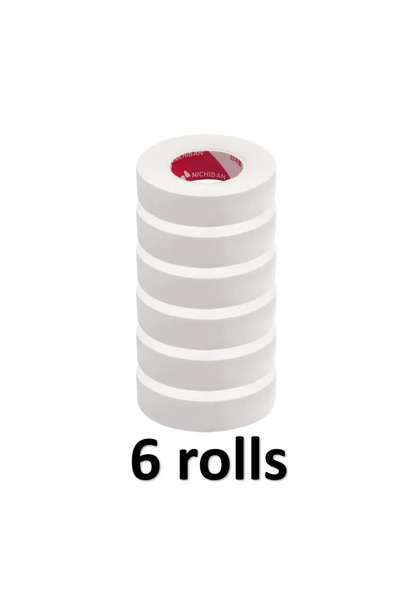 Choice1 6 قطع من شريط عازل ياباني (6/10 لفات) لتركيب الرموش، وسادات تحت العين...