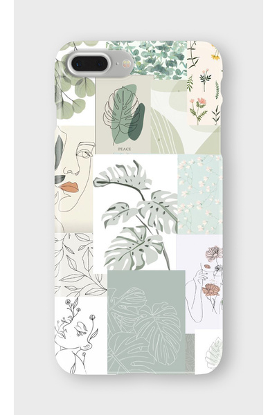 lelia حافظة هاتف شفافة مطبوعة متوافقة مع iPhone 6/6S Plus |   مجموعة OneLine ...