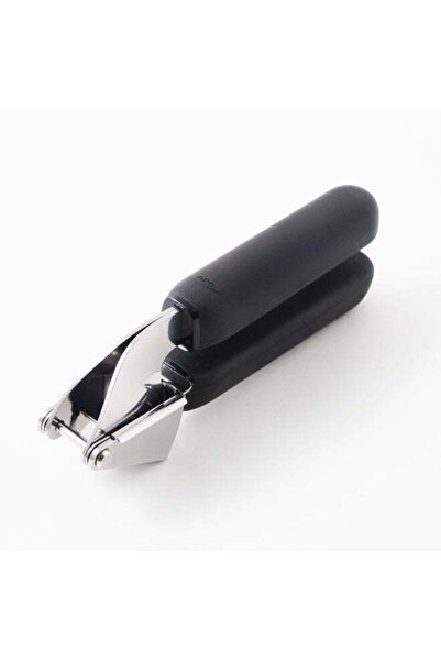 Generic OXO Stainless Steel Garlic Press 10.5*4.5Cm, Black