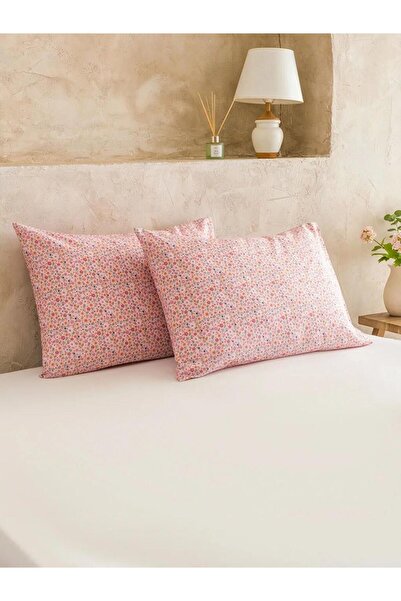 LC Waikiki غطاء وسادة بنقشة زهور متنوعة 2 قطعة 50x70 سم (S6)