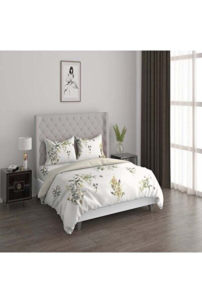 Generic Boutique Blanche Painterly Bunches 3pc Comforter King Green 220*240 cm