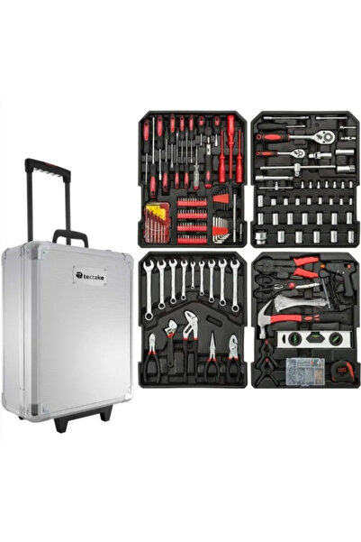 NO BRAND Troler trusa cutie de scule universale set 599 buc