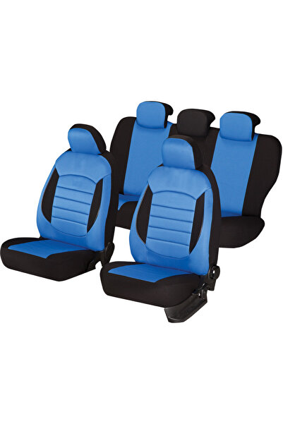 SMARTIC car seat cover set, Urban, 11 pieces, airbag compatible, 3 layers of ...