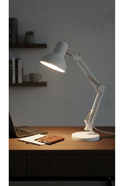 POLENTA Akrobat Masa Lambası Beyaz