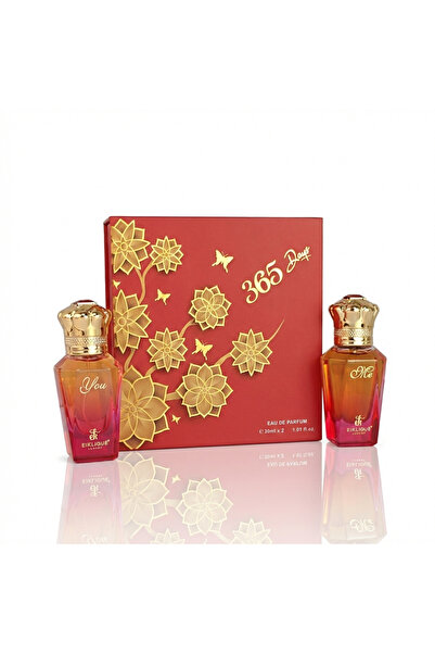 EIKLIQUE LUXURY 365 Days You & Me Valentine’s Day Perfume Gift Set for Couples Oud, Floral & Musky Fragrance