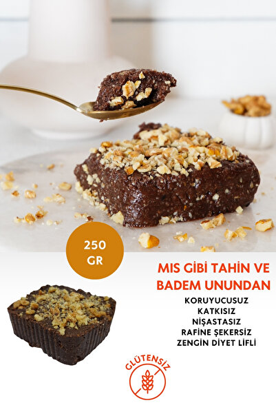 Mikro Herküller Glutensiz Rafine Şekersiz Cevizli Kakaolu Yaz Helvası 250 gr/...