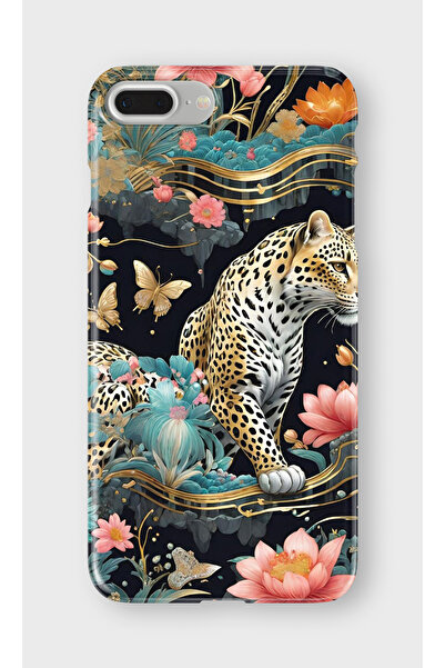 lelia حافظة هاتف شفافة مطبوعة متوافقة مع آيفون 7 بلس |   مجموعة WildSpirit Prime