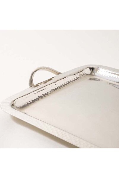 Generic Dallaty large shiny silver serving tray