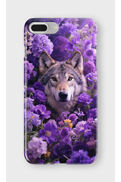 lelia حافظة هاتف شفافة مطبوعة متوافقة مع آيفون 7 بلس |   مجموعة WildSpirit Prime