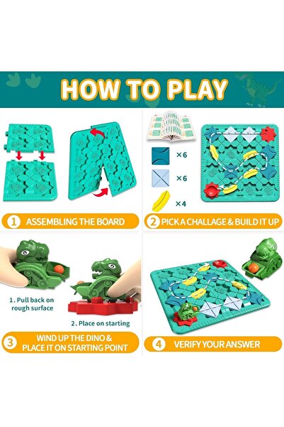 Leno Logical Road Building Board Game