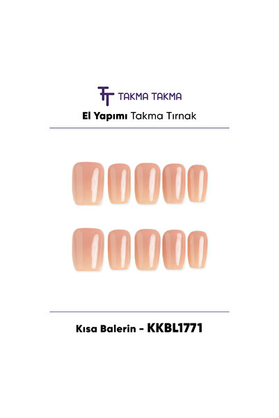 Takma Takma M Beden KKBL1771 Kısa Balerin 10'lu Tekrar Kullanılabilir El Yapı...