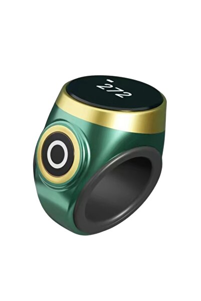 Generic Smart prayer beads ring with OLED screen, Type-C charging, waterproof...