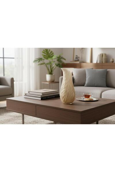 Bosso Model 6122 Dekoratif Cam Vazo 14X30 cm Modern Tasarım