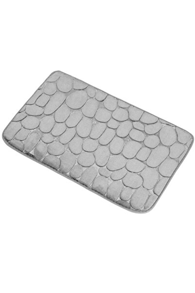 SERSIMO Quick-drying, non-slip bath mat, 80x50 cm, grey
