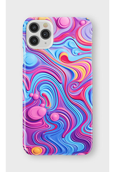 lelia حافظة هاتف شفافة مطبوعة متوافقة مع iPhone 11 Pro Max |   مجموعة كولور و...