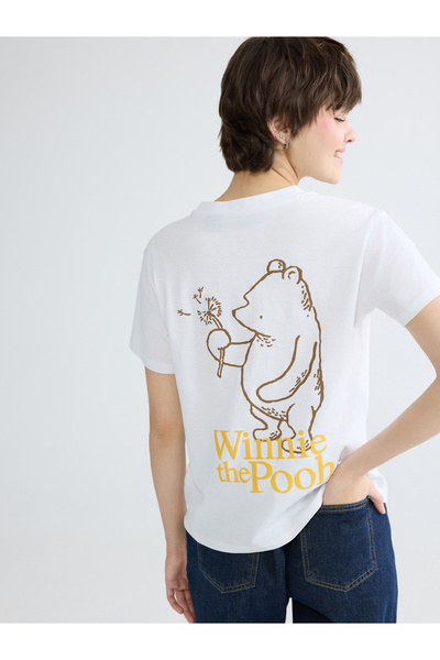 LC Waikiki تيشيرت نسائي مطبوع عليه صورة ويني ذا بوه