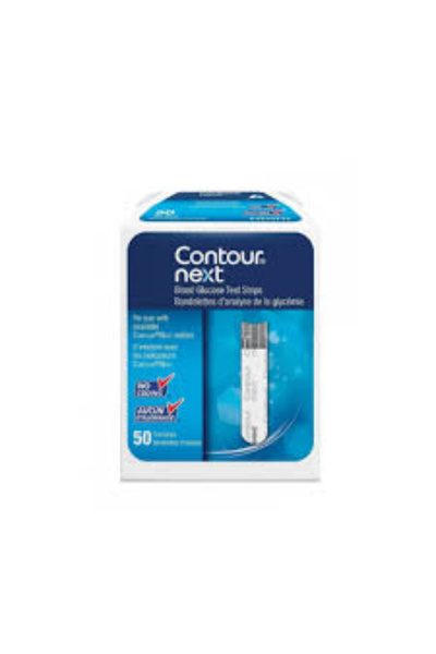 CONTOUR Next شرائط اختبار مراقبة الجلوكوز - 50 قطعة