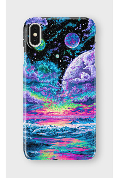 lelia حافظة هاتف شفافة مطبوعة متوافقة مع iPhone X/XS |   مجموعة كوزميك وِسبر ...