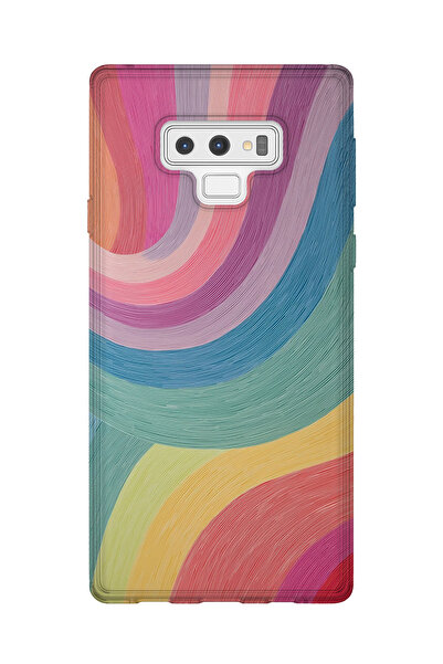 lelia حافظة هاتف شفافة مطبوعة متوافقة مع هاتف سامسونج جالاكسي نوت 9 |   مجموع...