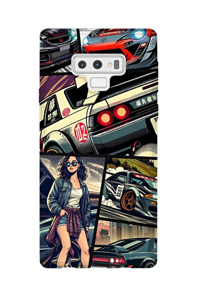 lelia حافظة هاتف شفافة مطبوعة متوافقة مع هاتف سامسونج جالاكسي نوت 9 |   مجموع...