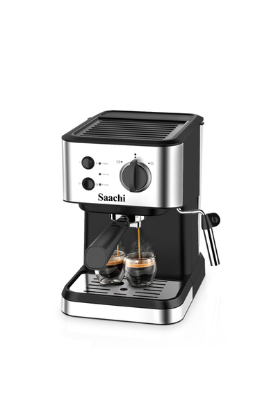 SAACHİ ماكينة صنع القهوة NL-COF-7068-BK مزودة بمضخة ضغط عالي 20 بار