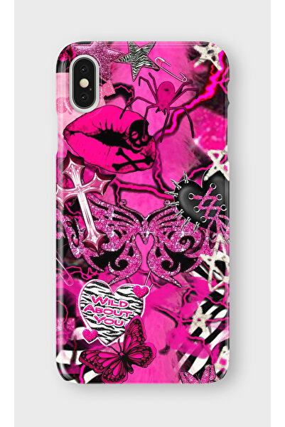 lelia حافظة هاتف شفافة مطبوعة متوافقة مع iPhone XS Max |   مجموعة كروماتيكا أورا