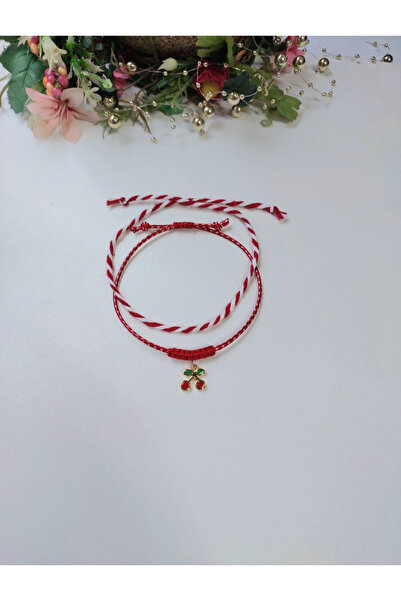 Lilamor Kirazlı Marteniçka Bileklik ve Marteniçka Dilek Bilekliği